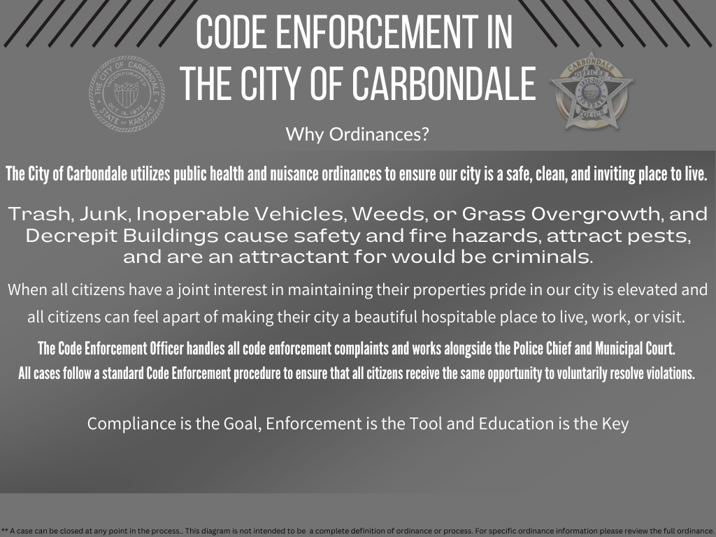 Why Ordinances